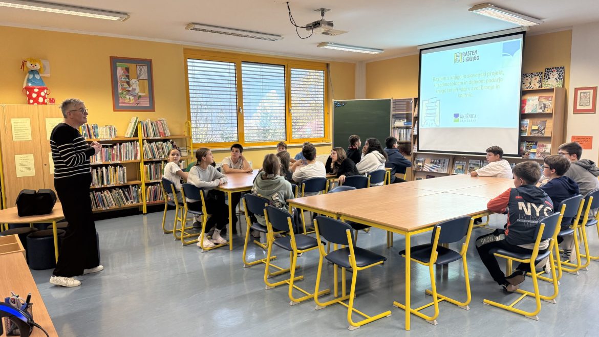 Projekt Rastem s knjigo