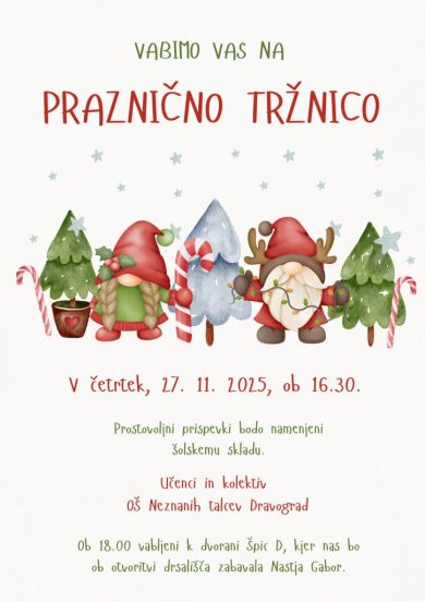 Praznična tržnica – vabilo