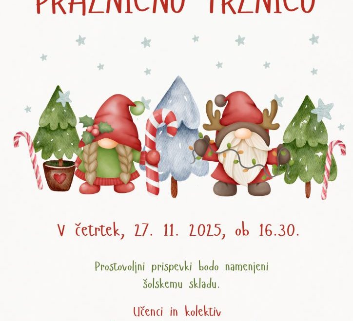 Praznična tržnica – vabilo