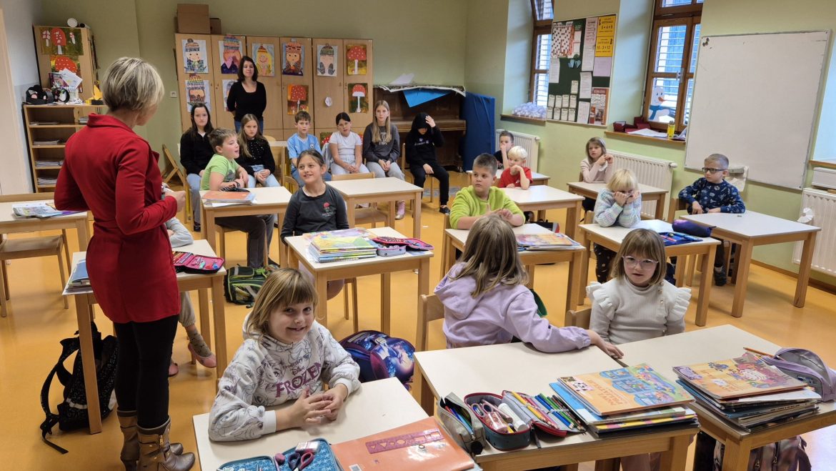 Podari trenutek – obisk predstavnice Rotary cluba Slovenj Gradec na podružnicah