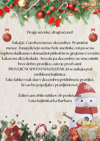 Pravljični adventni koledar