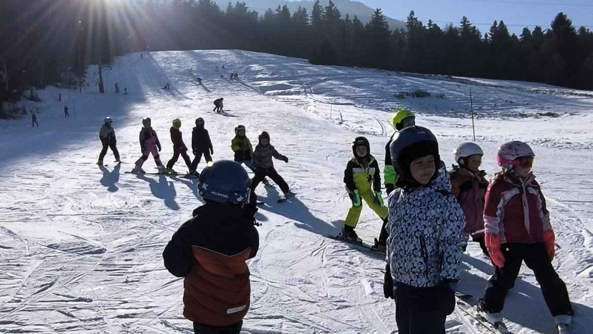 Uživali smo na smučišču pod Uršljo goro