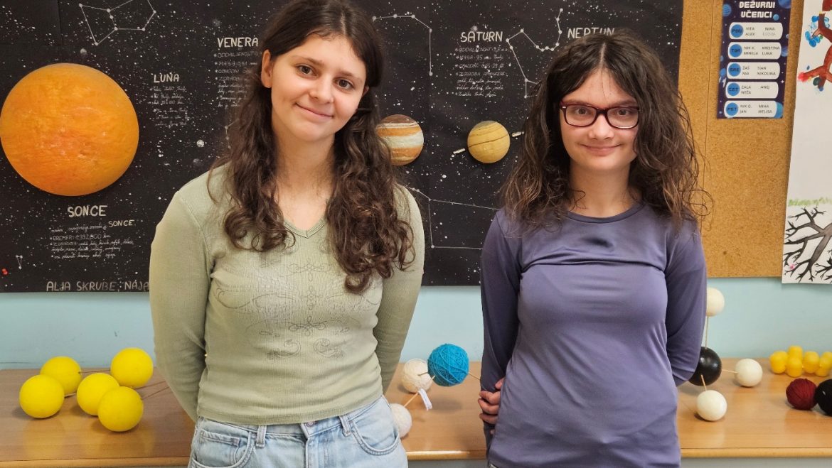 Zlato in srebrno priznanje na državnem tekmovanju iz astronomije