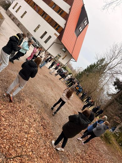 Osmošolci na CŠOD Planinka