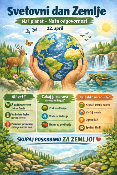 22. APRIL – SVETOVNI DAN ZEMLJE