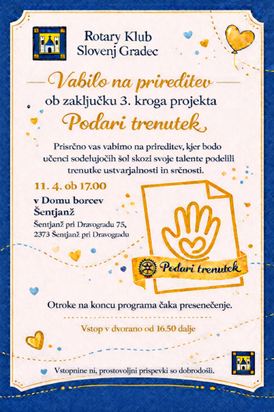 Vabilo na prireditev