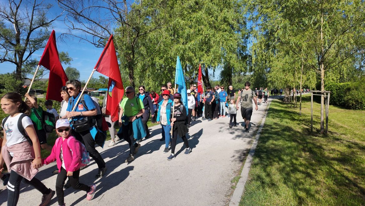 Pot ob žici 2026 – nepozaben dan mladih planincev v Ljubljani