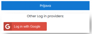 Google prijava