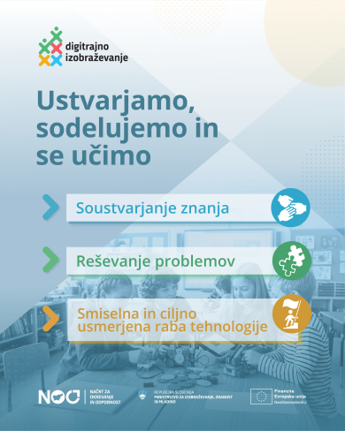Pridobitev opreme v projektu Digitalizacija izobraževanja…